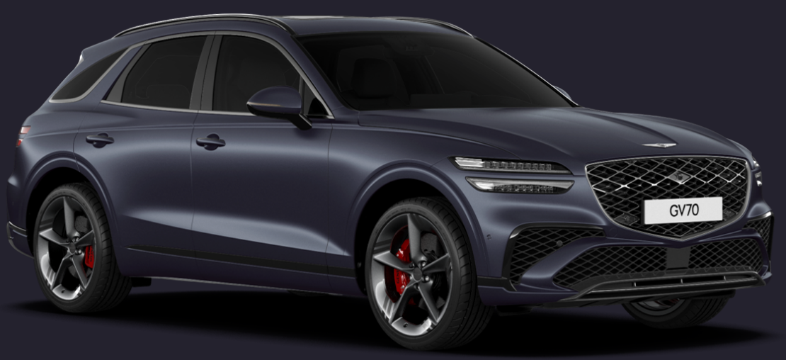 제네시스-gv70-페이스리프트-디자인-스포츠-세레스블루-매트