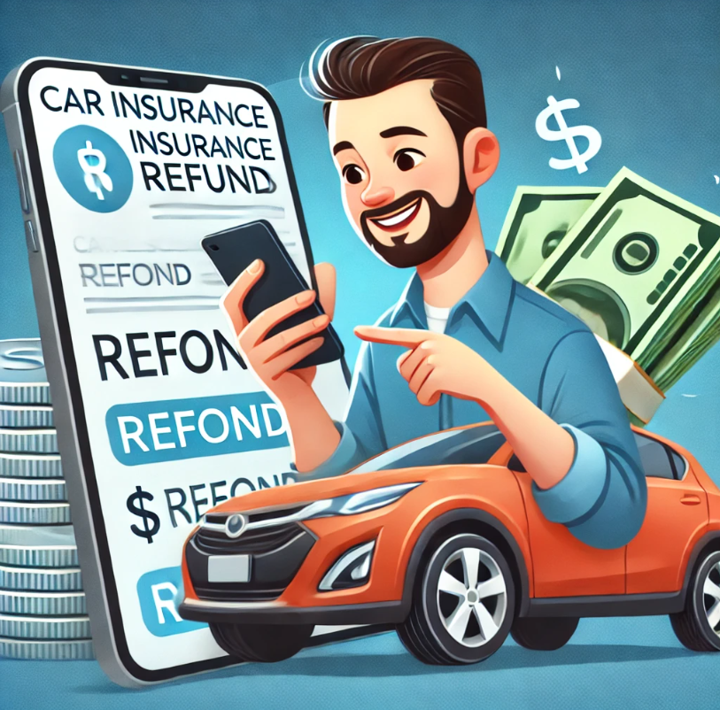 자동차 보험 환급 사진