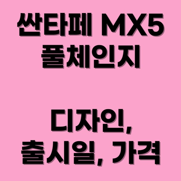 싼타페 풀체인지 섬네일 사진
