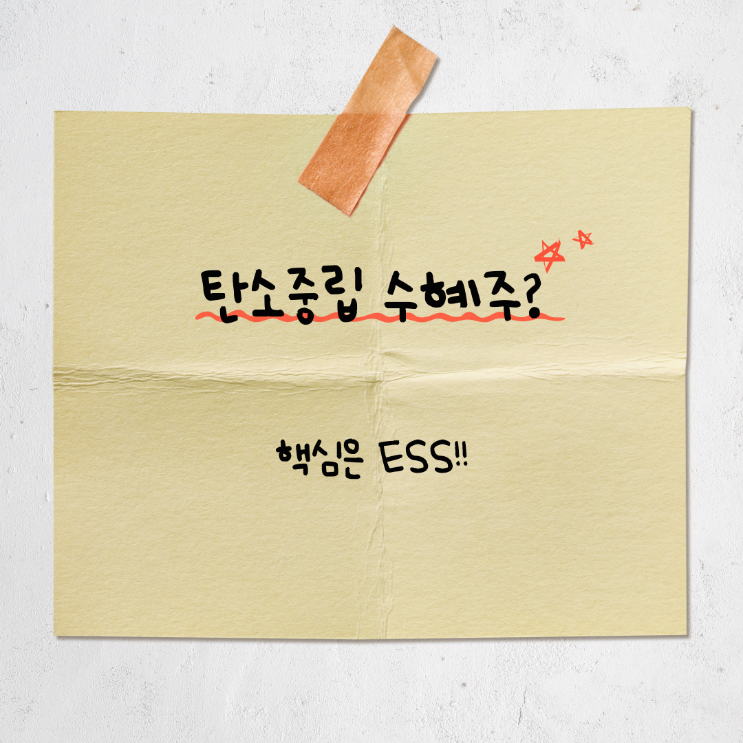 탄소중립 수혜주, ESS가 이끈다 &ndash; 정책과 종목 분석