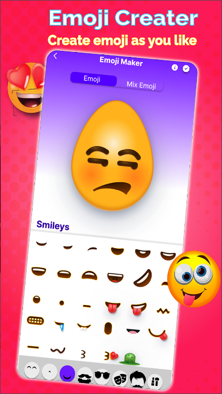 이모티콘 메이커, 나만의 귀여운 이모티콘을 만들기