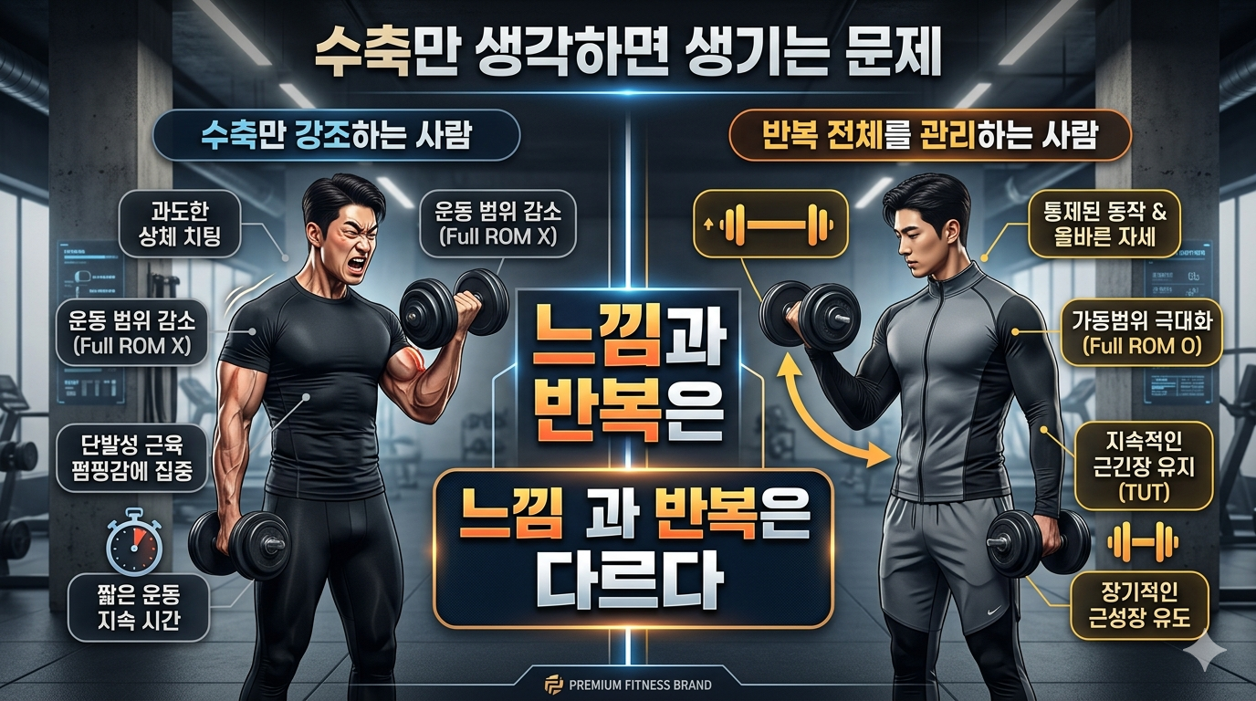 수축만 생각하면 생기는 문제