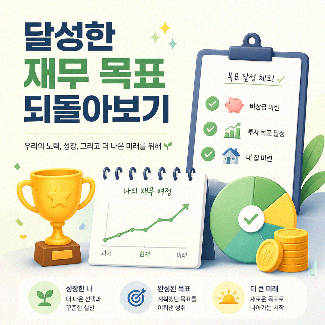 재무 목표 달성 후, 어떻게 다음 단계로 나아갈까