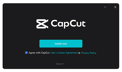 capcut-인스톨러-창