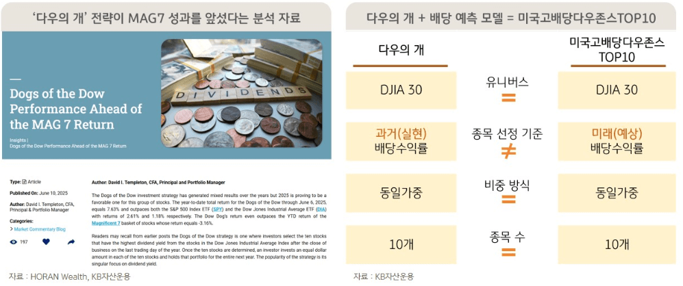 미래 배당을 품은 ETF, RISE 미국고배당다우존스TOP10(0115C0) 분석 및 투자 전략