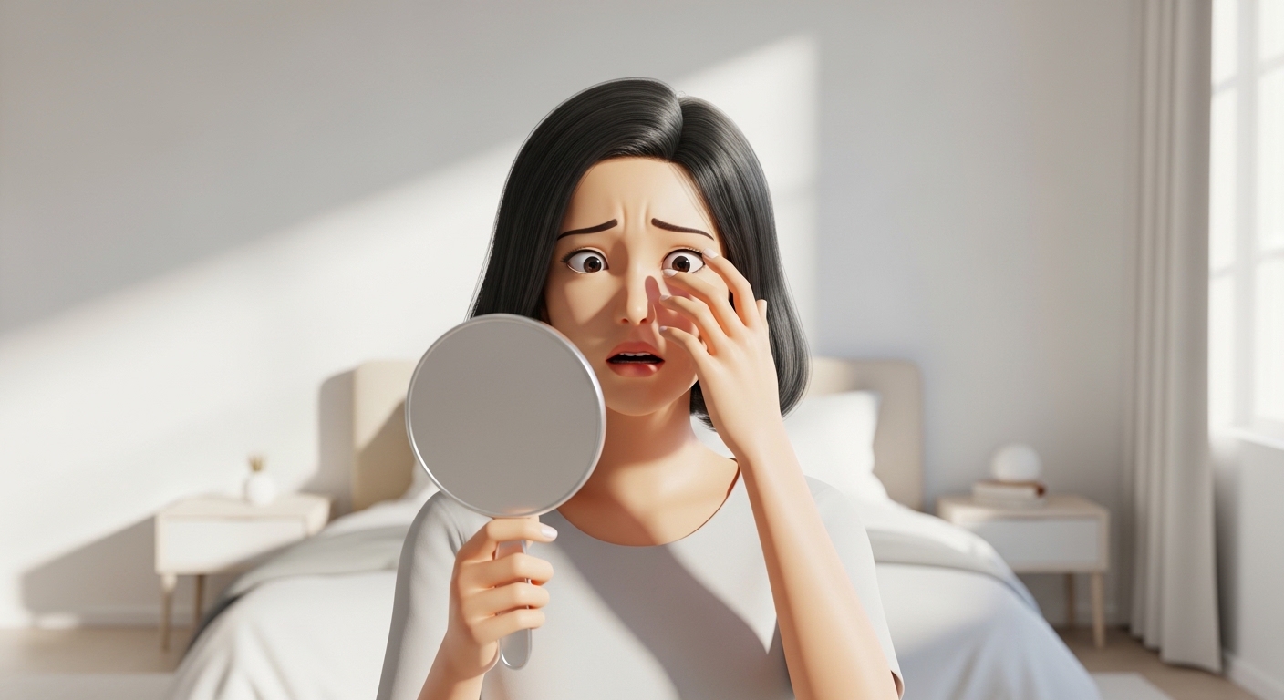 왜 수술 후에 더 짝짝이처럼 보일까?