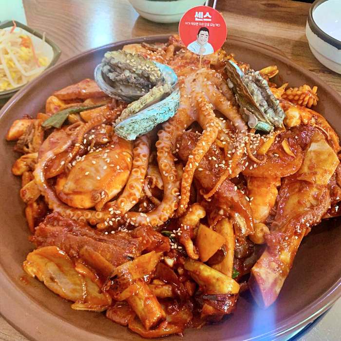 영종도 을왕리 맛집 왕갈비 해물 전골