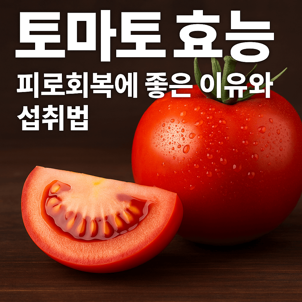 토마토 피로회복에 좋은 이유 사진