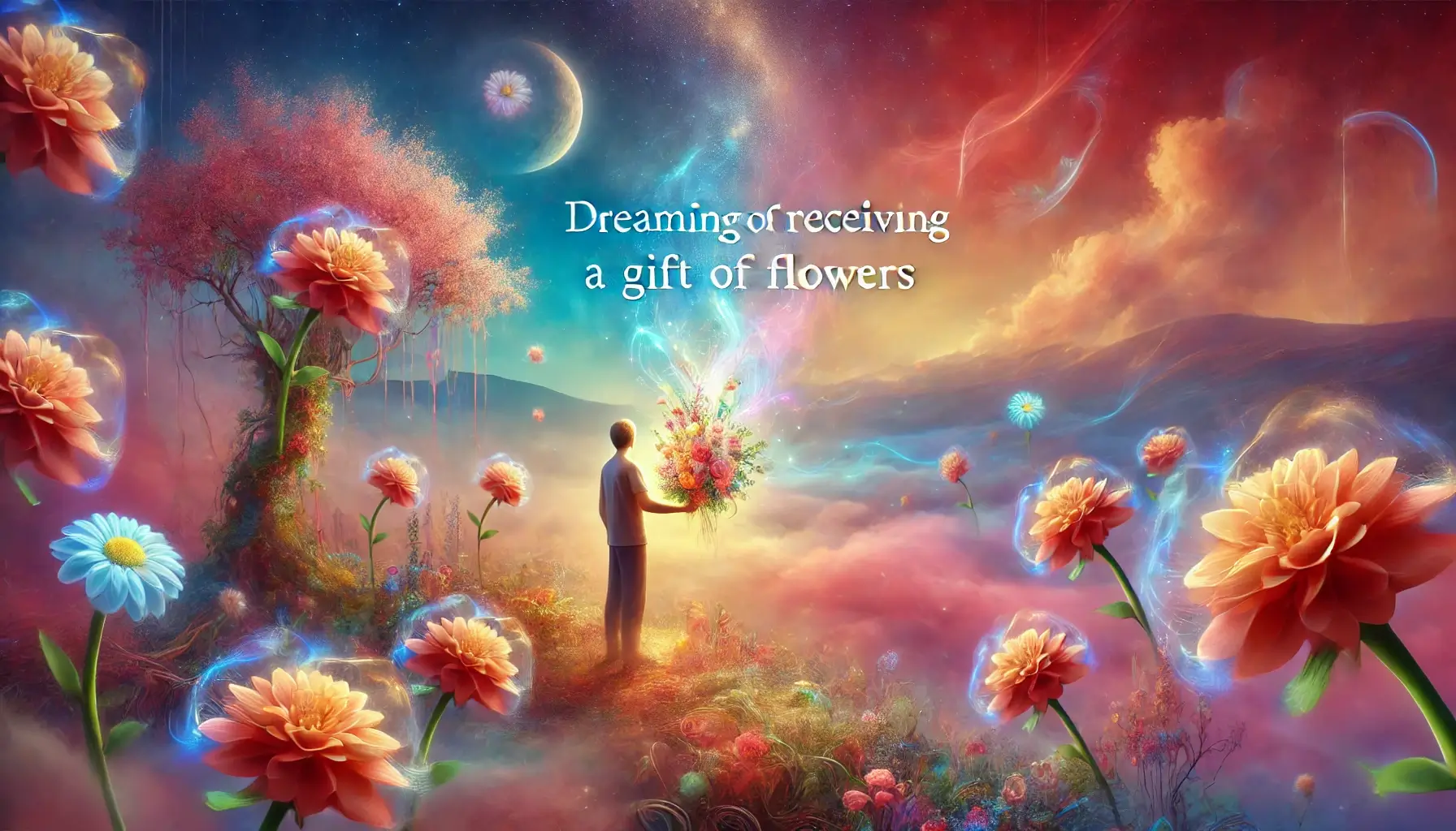 꽃선물 받는 꿈 해몽