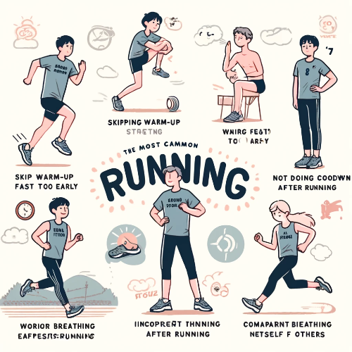 러닝 초보 7가지 실수