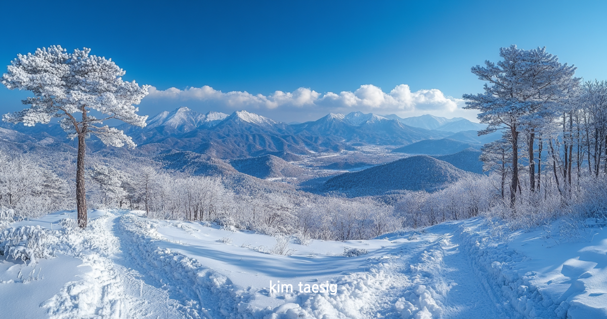 강천산의 사계절