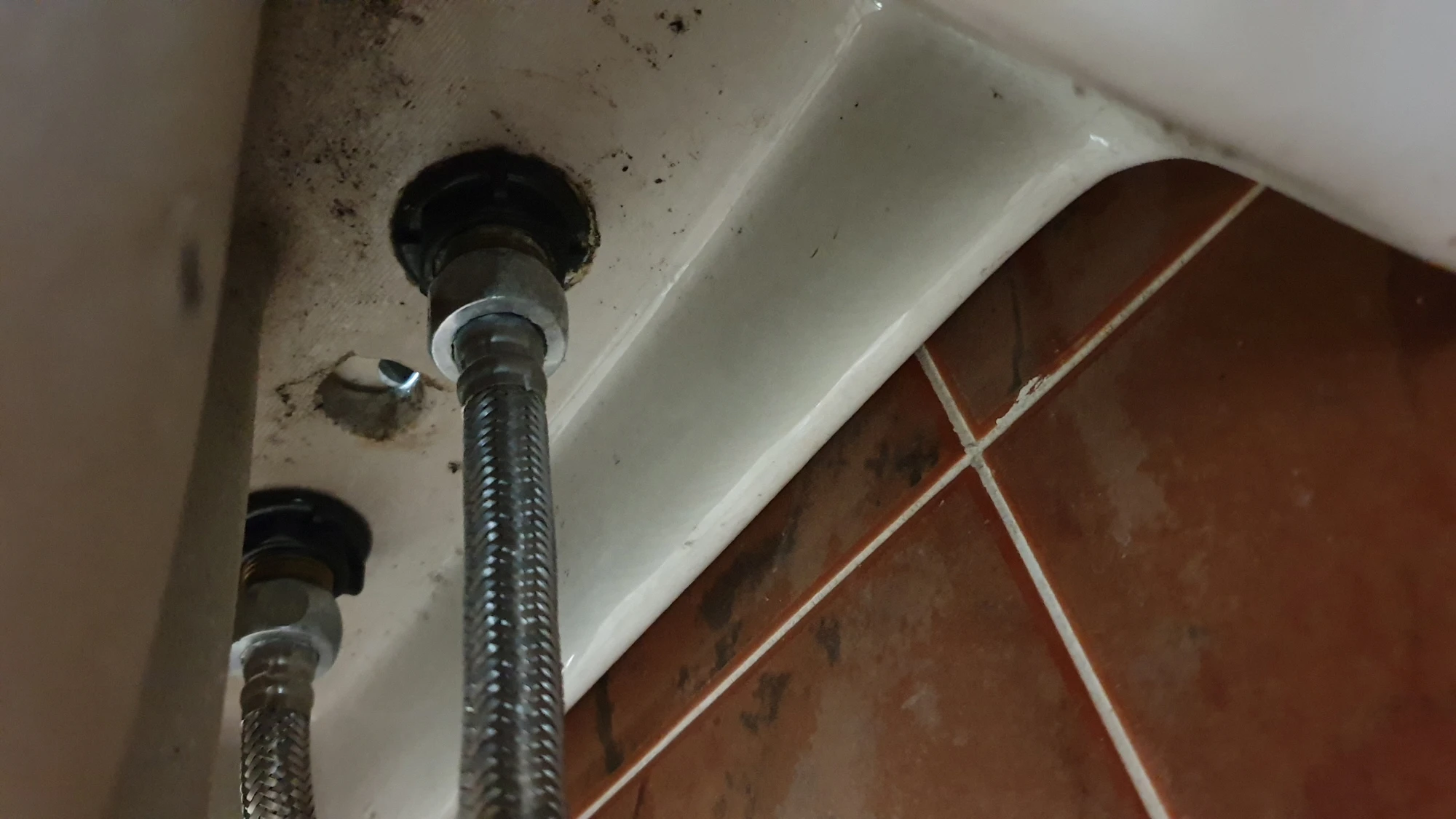 고압호스 연결 모습