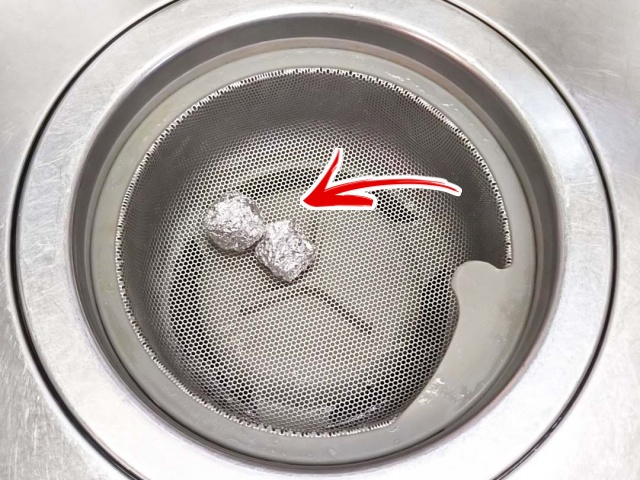 싱크대 개수대 냄새 제거 청소, 은박지 활용법, 팁줌 매일꿀정보