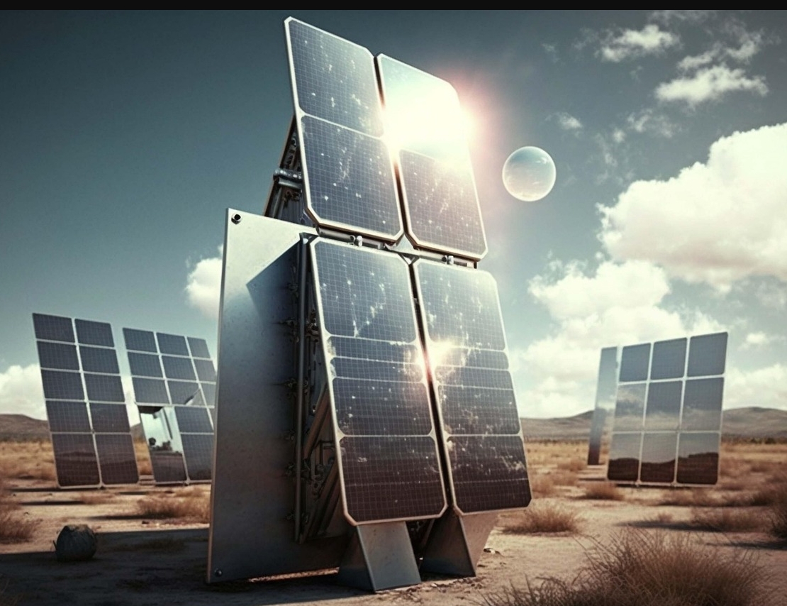 태양광 패널 관련사진