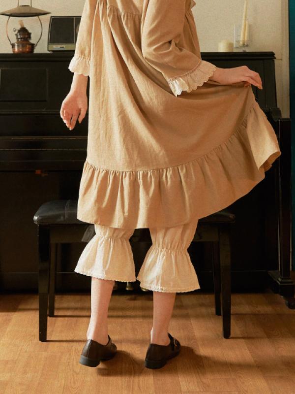 ULLALA PAJAMAS 앤의 숨결1 하의 크림