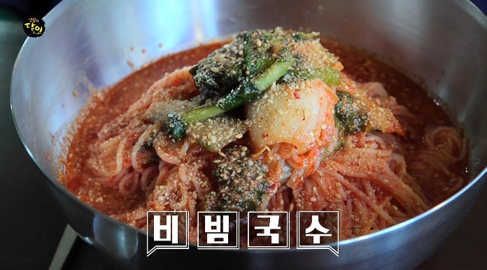 생활의달인-비빔국수달인