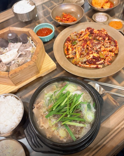 청와옥 메뉴 이미지