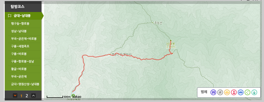 치악산 등산코스, 지도, 추천 등 3분 총정리