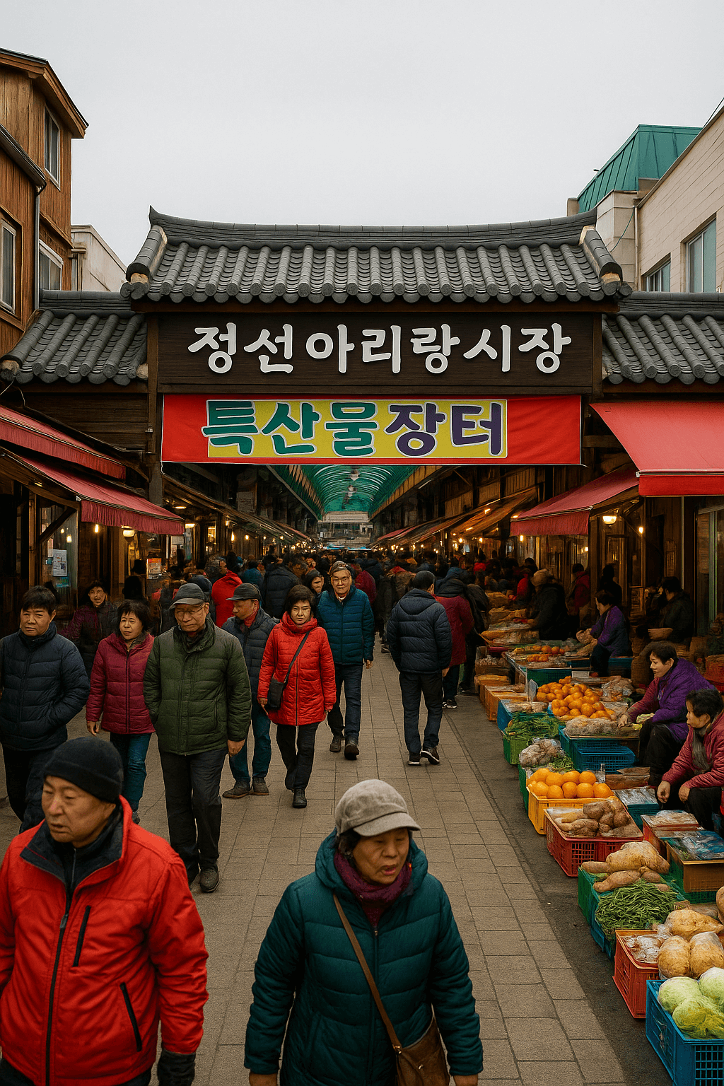 정선 아리랑시장 전통시장 여행, 강원도의 정과 맛이 살아있는 향토의 거리