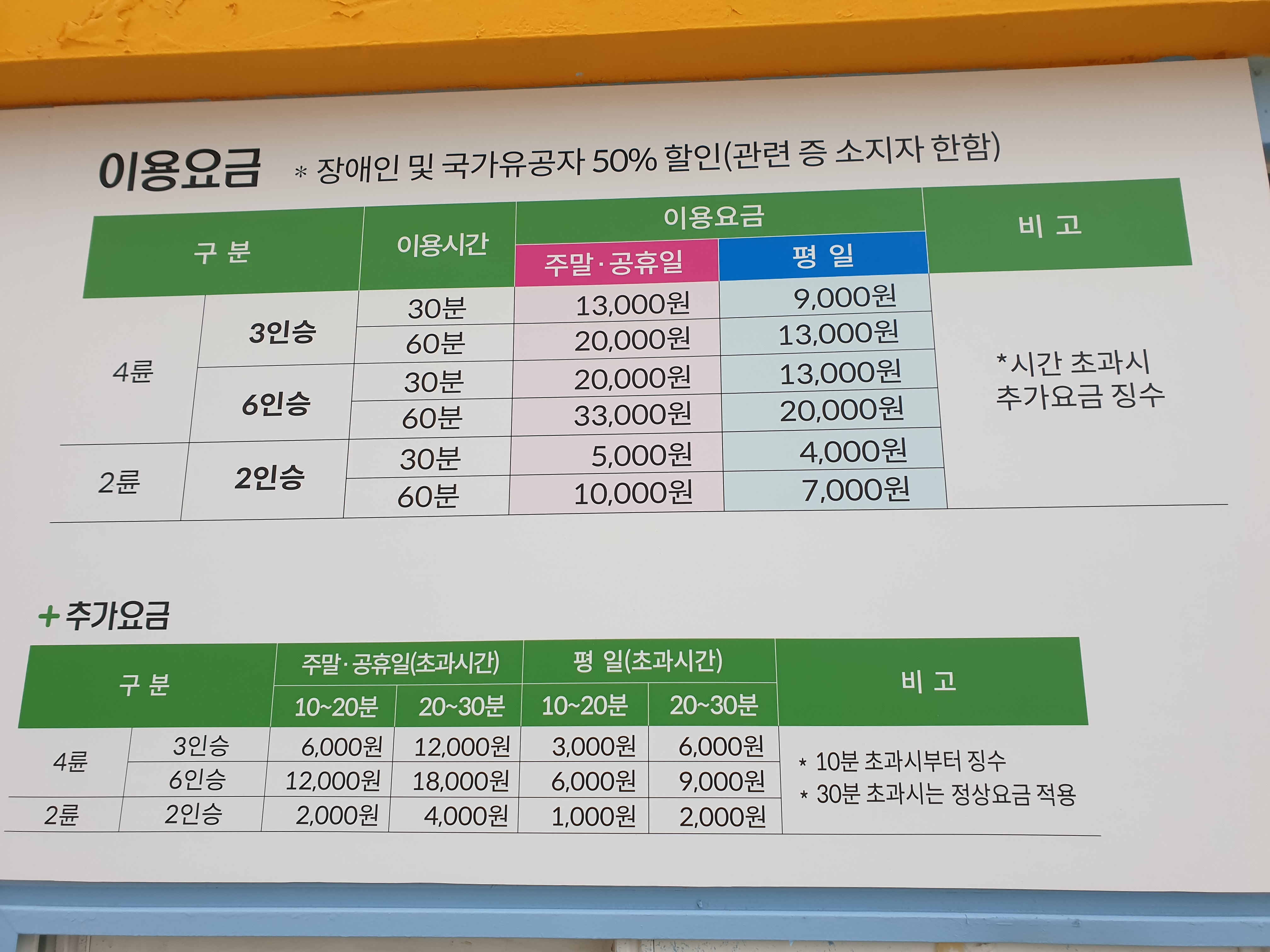 자전거 이용 안내