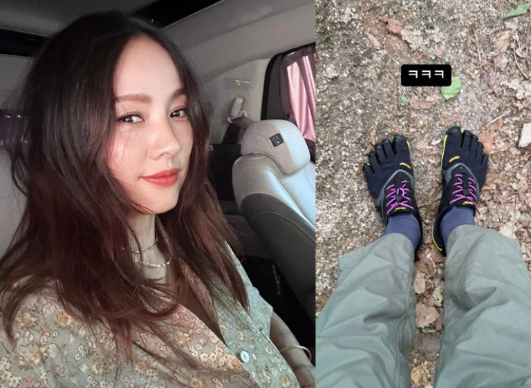 이효리 발가락 신발 비브람 핑거스