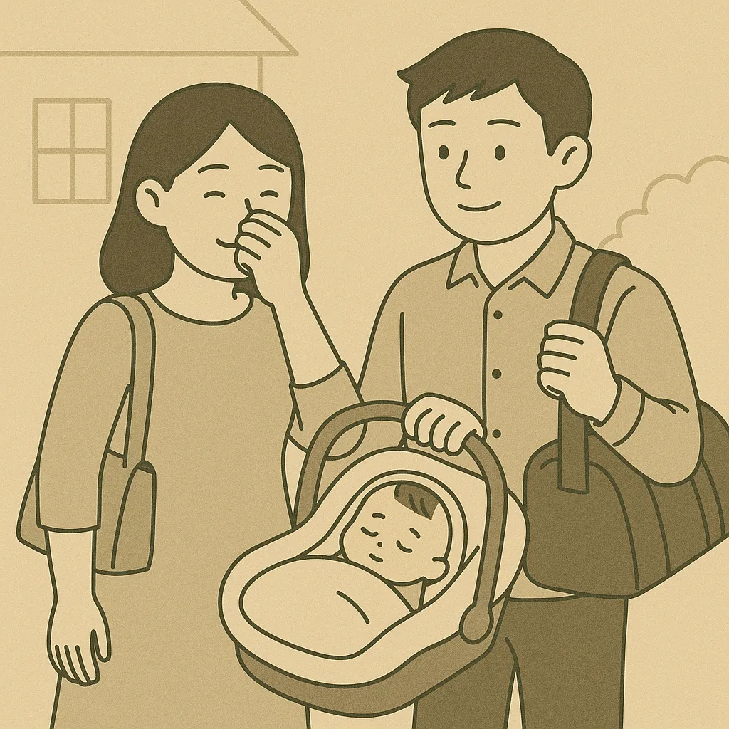 조리원 퇴원 첫날, 아기와 집으로 돌아올 준비