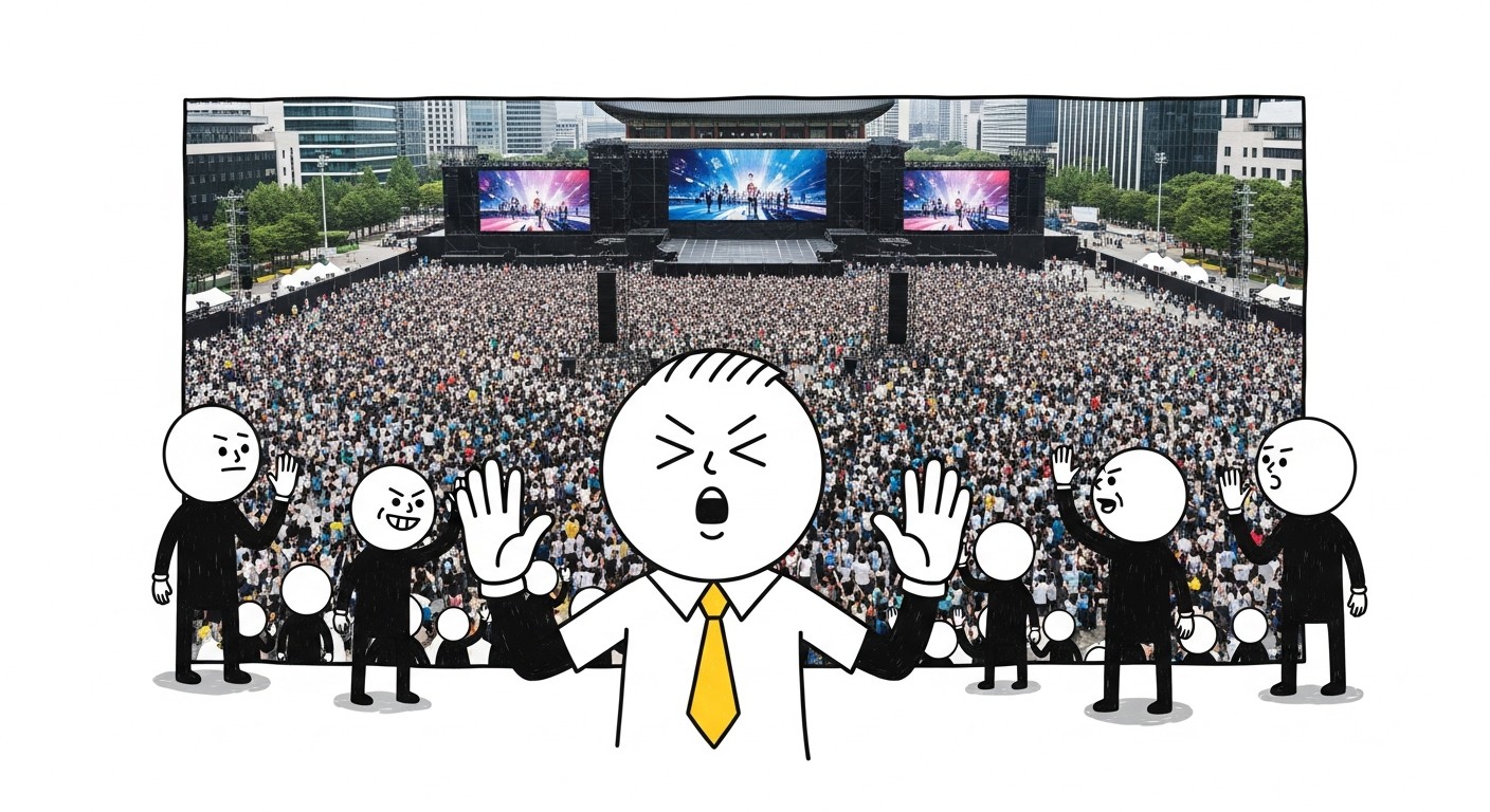 방탄소년단 광화문 광장 정규 5집 컴백 공연