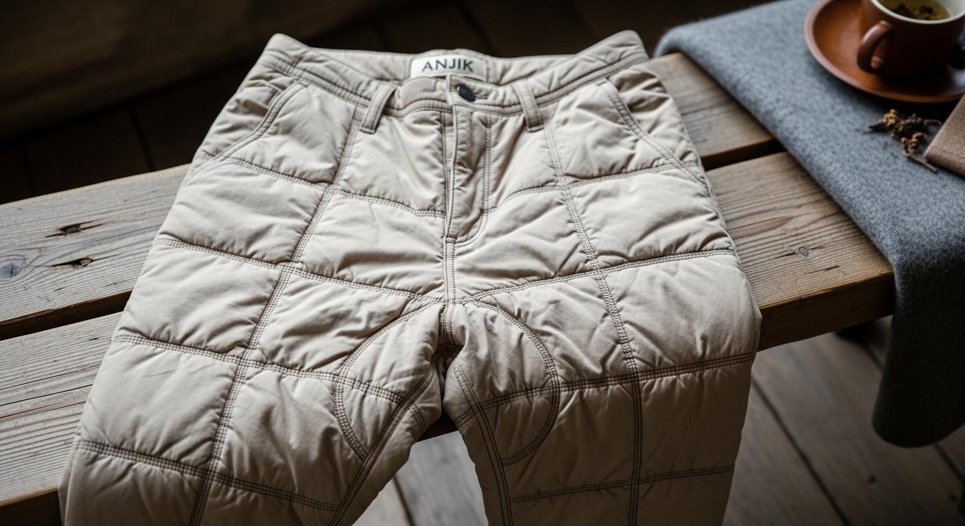 안지크패딩팬츠