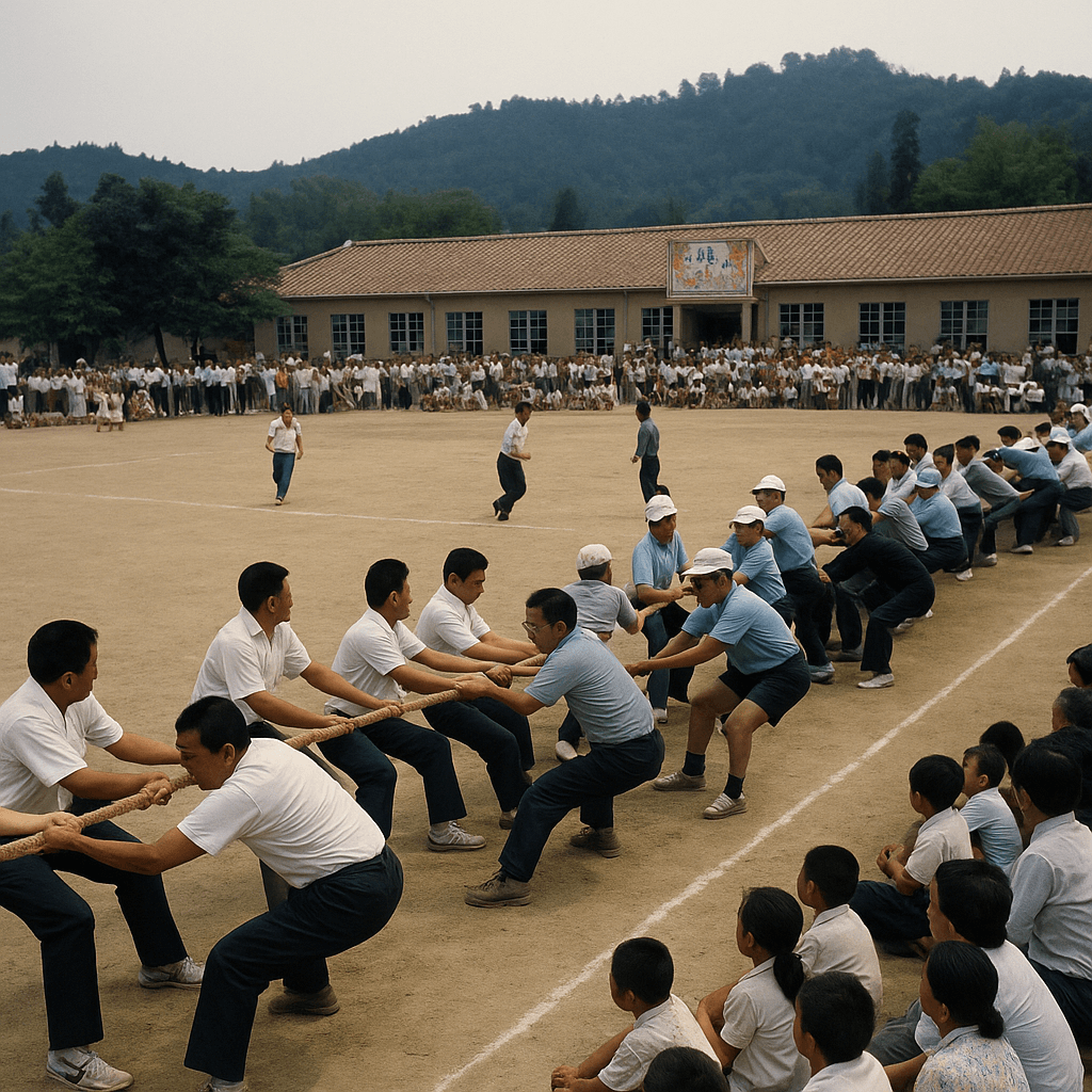 학교 운동장에서 열리던 마을 체육대회의 전성기와 쇠락
