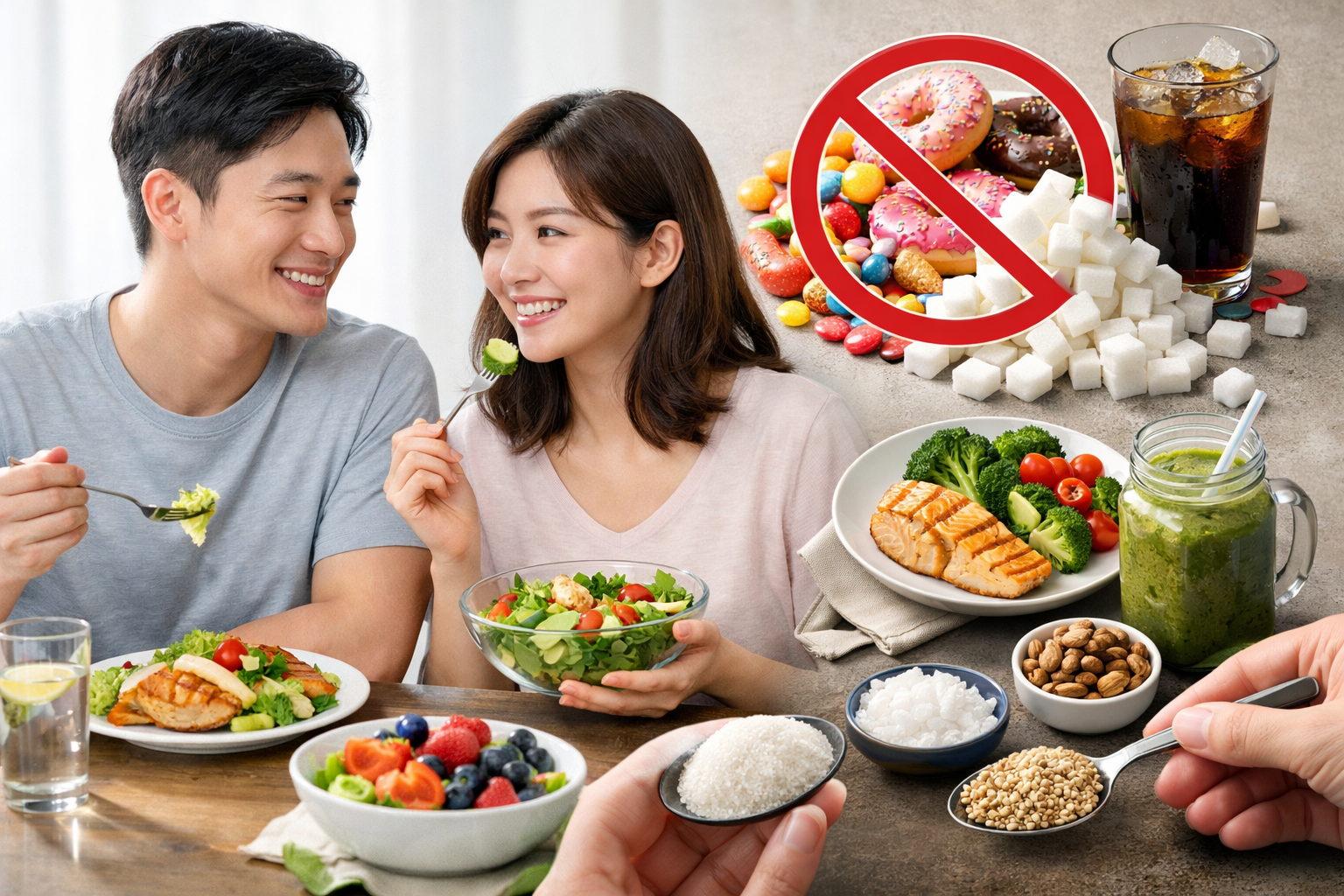 당 줄이는 식습관