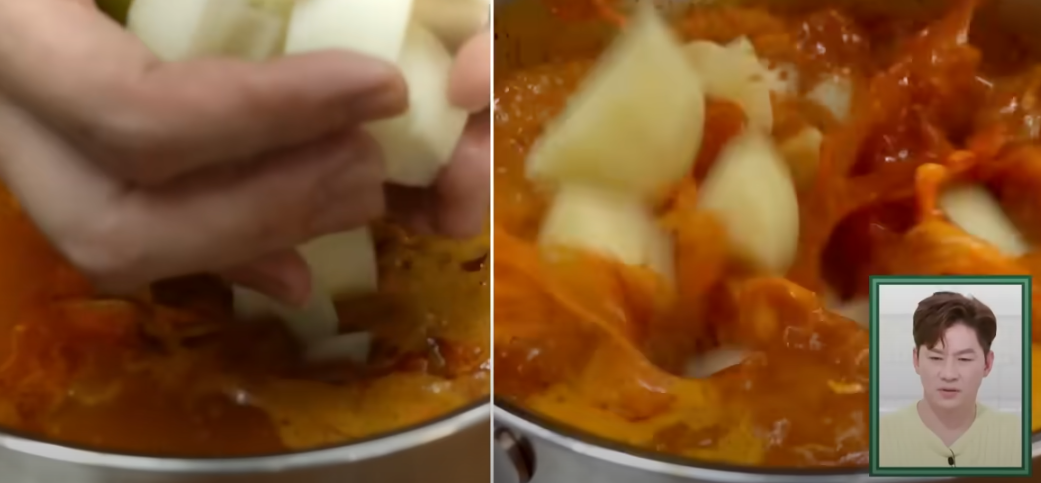 편스토랑 류수영 고추장찌개 조리 시작21