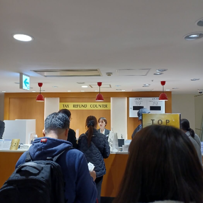 M3층 텍스리펀 창구