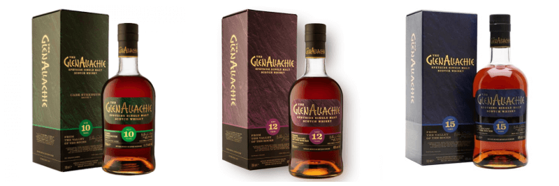 글렌알라키 10년, 12년, 15년 사진