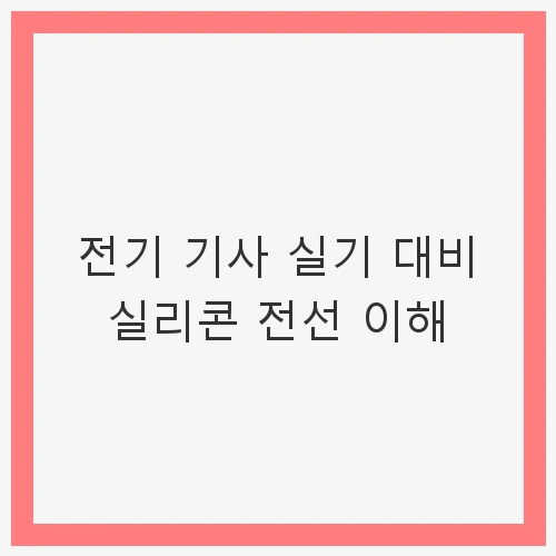 실리콘 전선의 정의