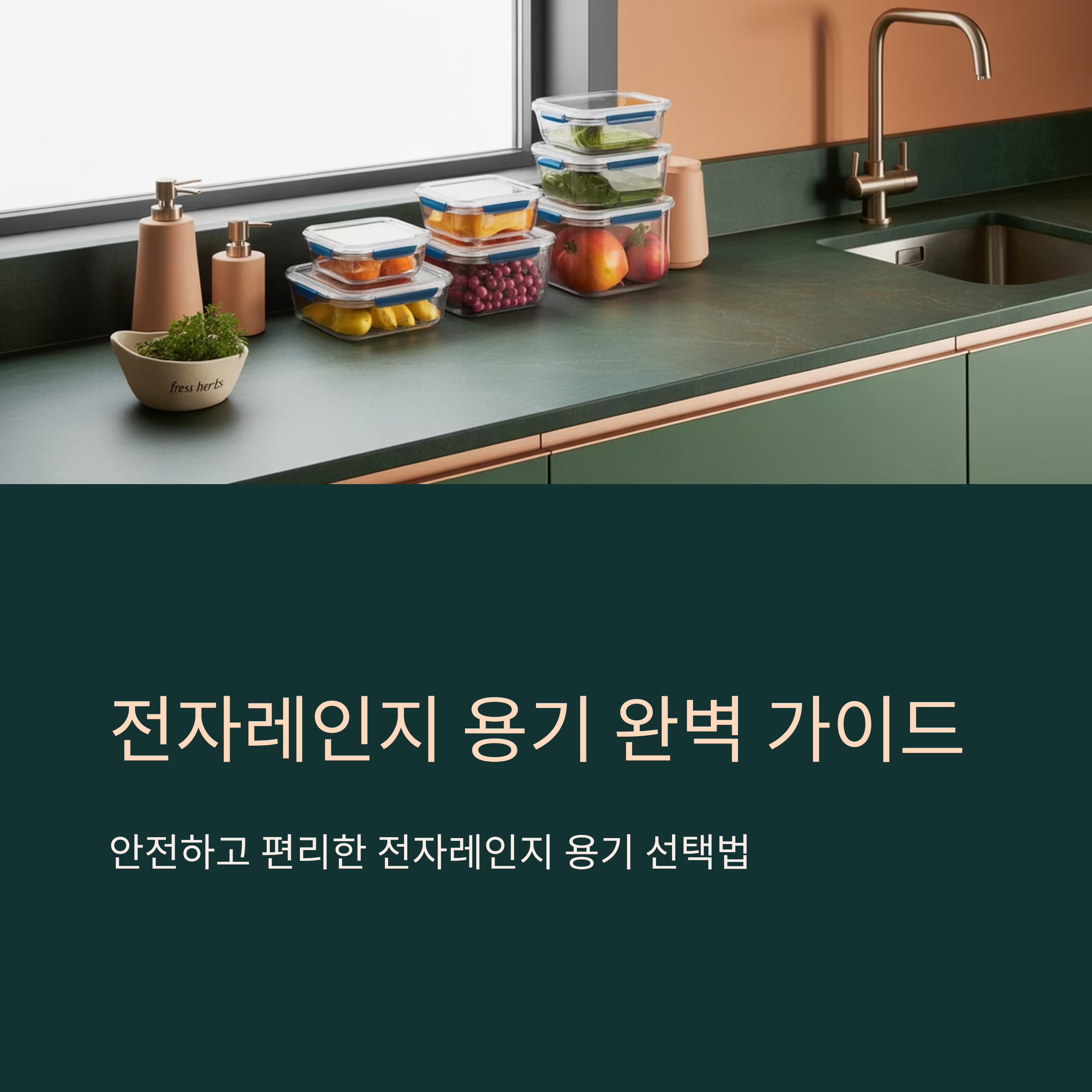 전자레인지 용기 고르는 법과 추천 제품