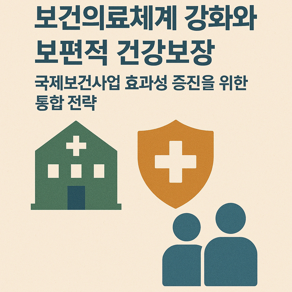 보편적 건강보장과 국제보건사업 효과성 증진 전략
