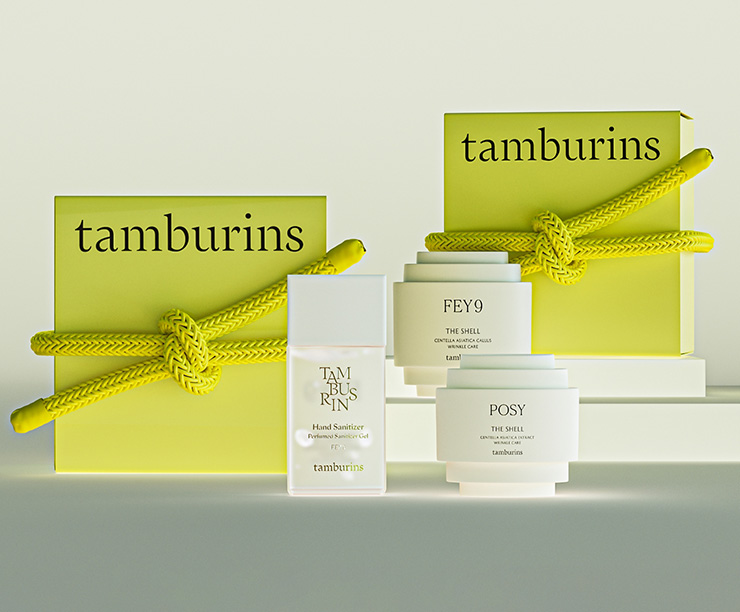 탬버린즈 핸드케어 세트 (손 소독제+퍼퓸 핸드크림)