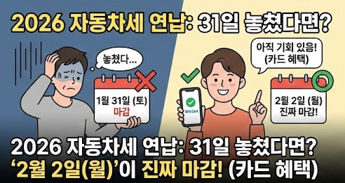 자동차세 연납