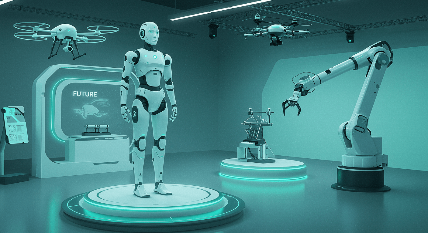 AI 로봇의 진화: 드론부터 휴머노이드까지, 미래는 어디로?