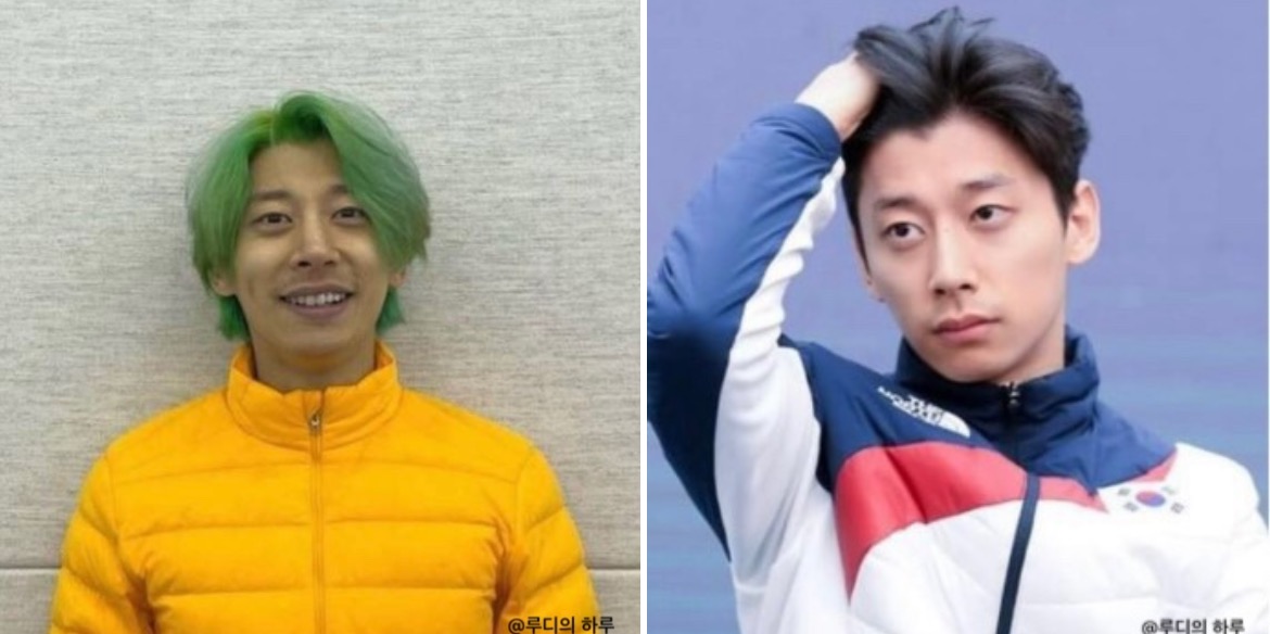 곽윤기 퍼스널 컬러 웜 곰팡이 겨울 쿨톤
