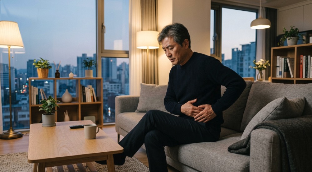 오른쪽 옆구리 통증