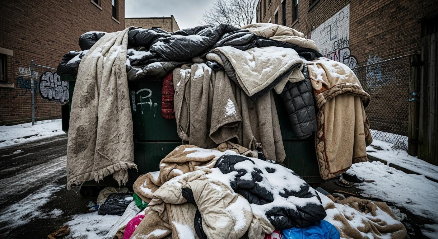 겨울 이불 대형 폐기물