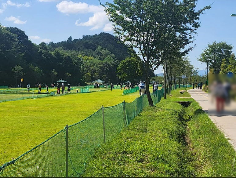 송백리 어르신 체육시설 파크골프장 소개