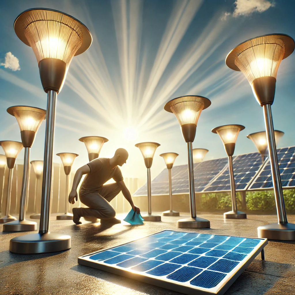 태양광 조명을 더 빠르게 충전하는 방법(원리,방법,최적화)