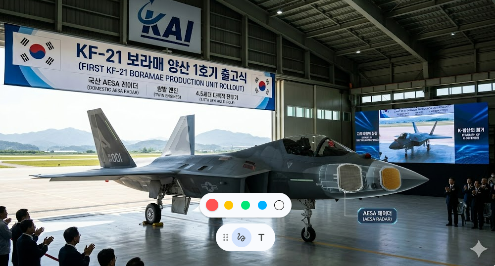 양산 1호기 출고 KF-21 보라매 성능,제원,의미,가격,제조사
