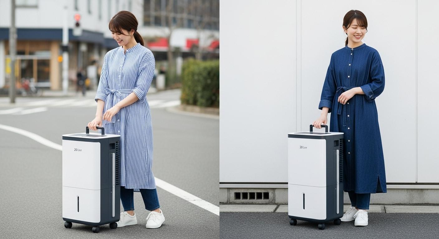 제습기 20리터 캐리어