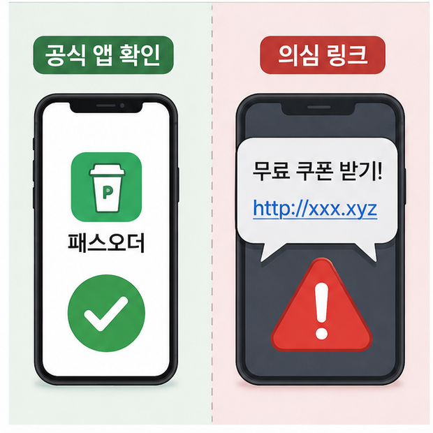 패스오더 선물 모르는 사람 정상 상태와 위험 상태를 비교하는 판단 기준 이미지