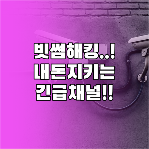 빗썸 계정 해킹 및 분실 시 24시간..