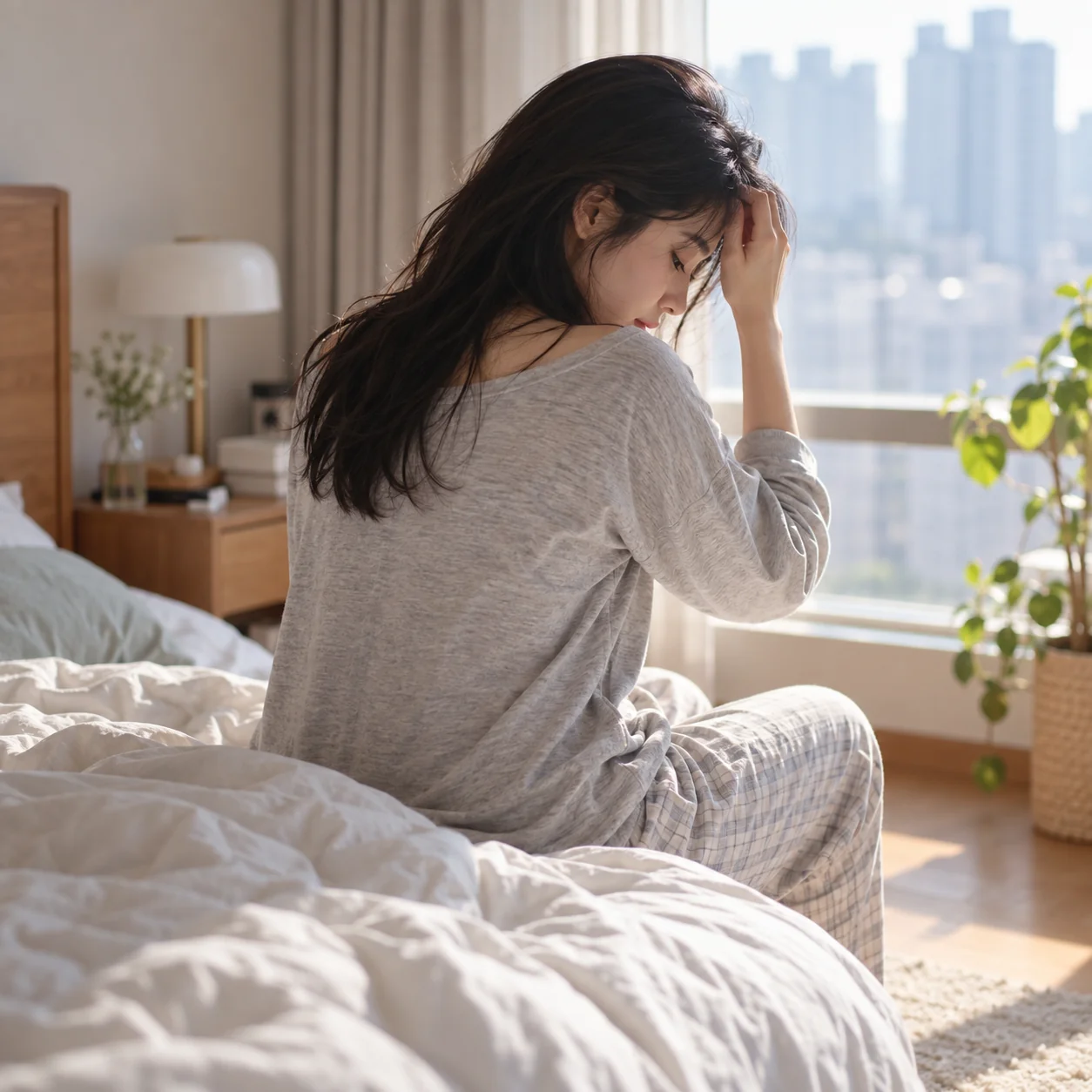 수면 무호흡증 두통