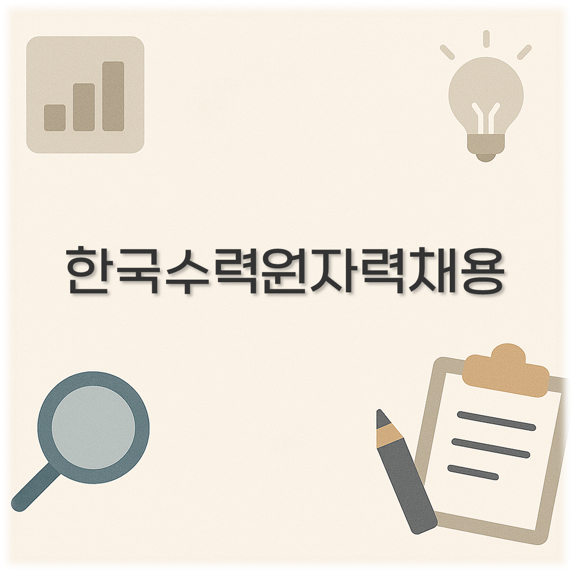 한국수력원자력채용